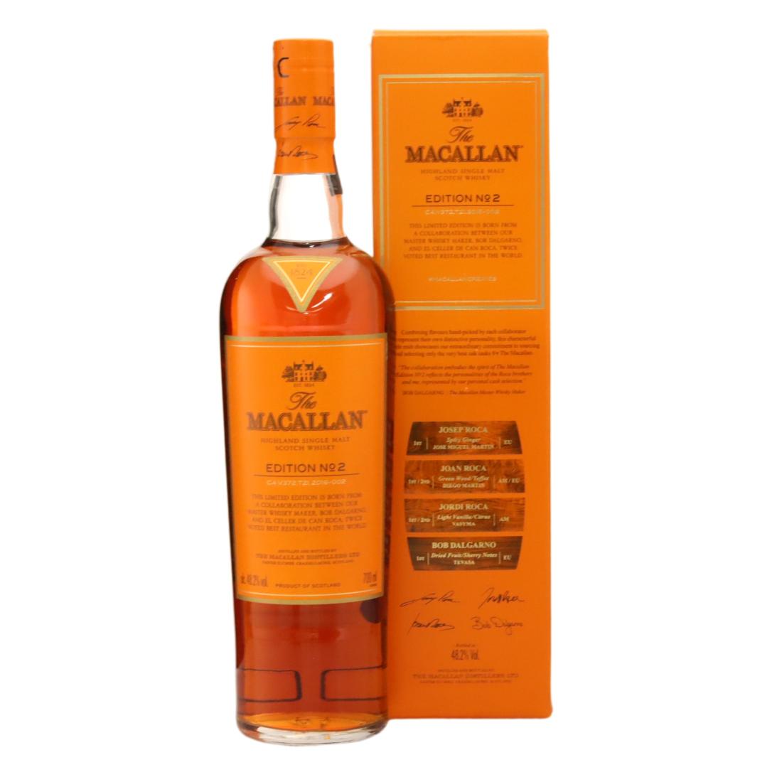 Macallan Edition No.2 N/Acl 48.20% Scotland Whisky 