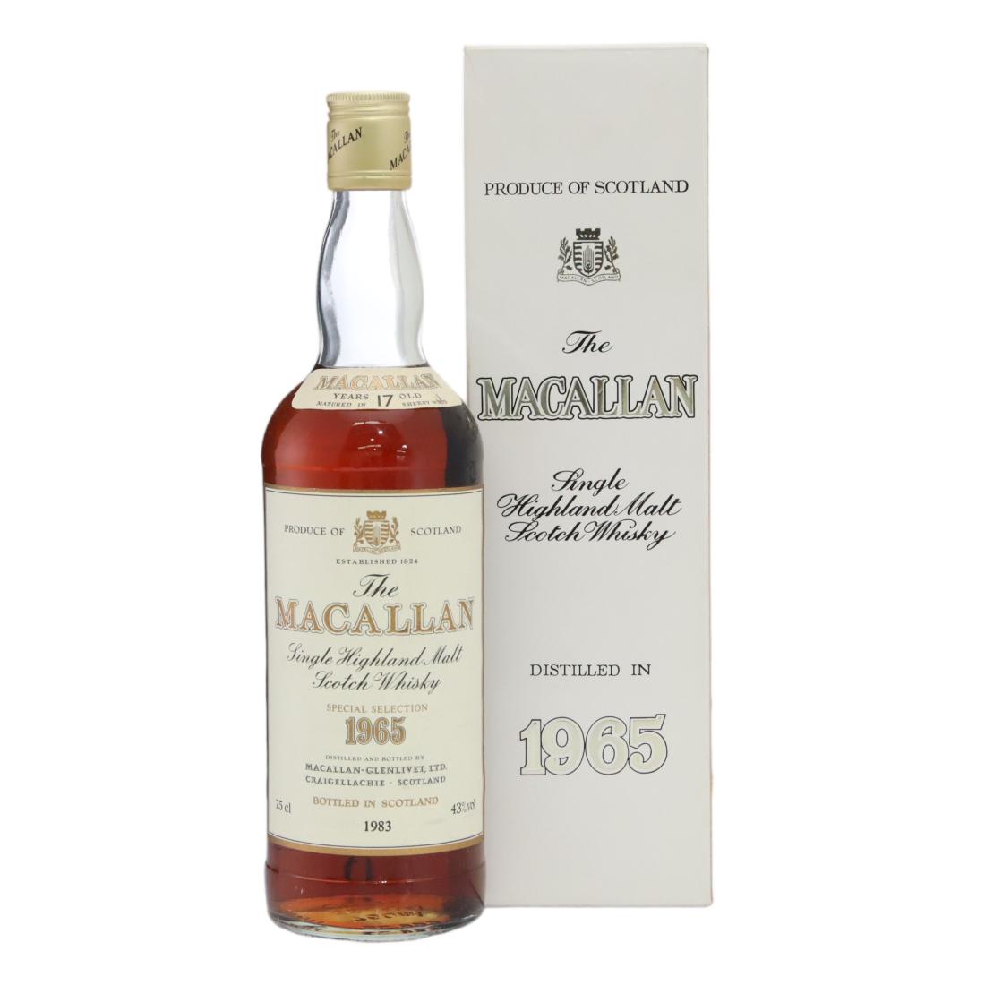 Macallan 1965 Special Selection 17 Year Old N/Acl 43.00% Scotland Whisky 