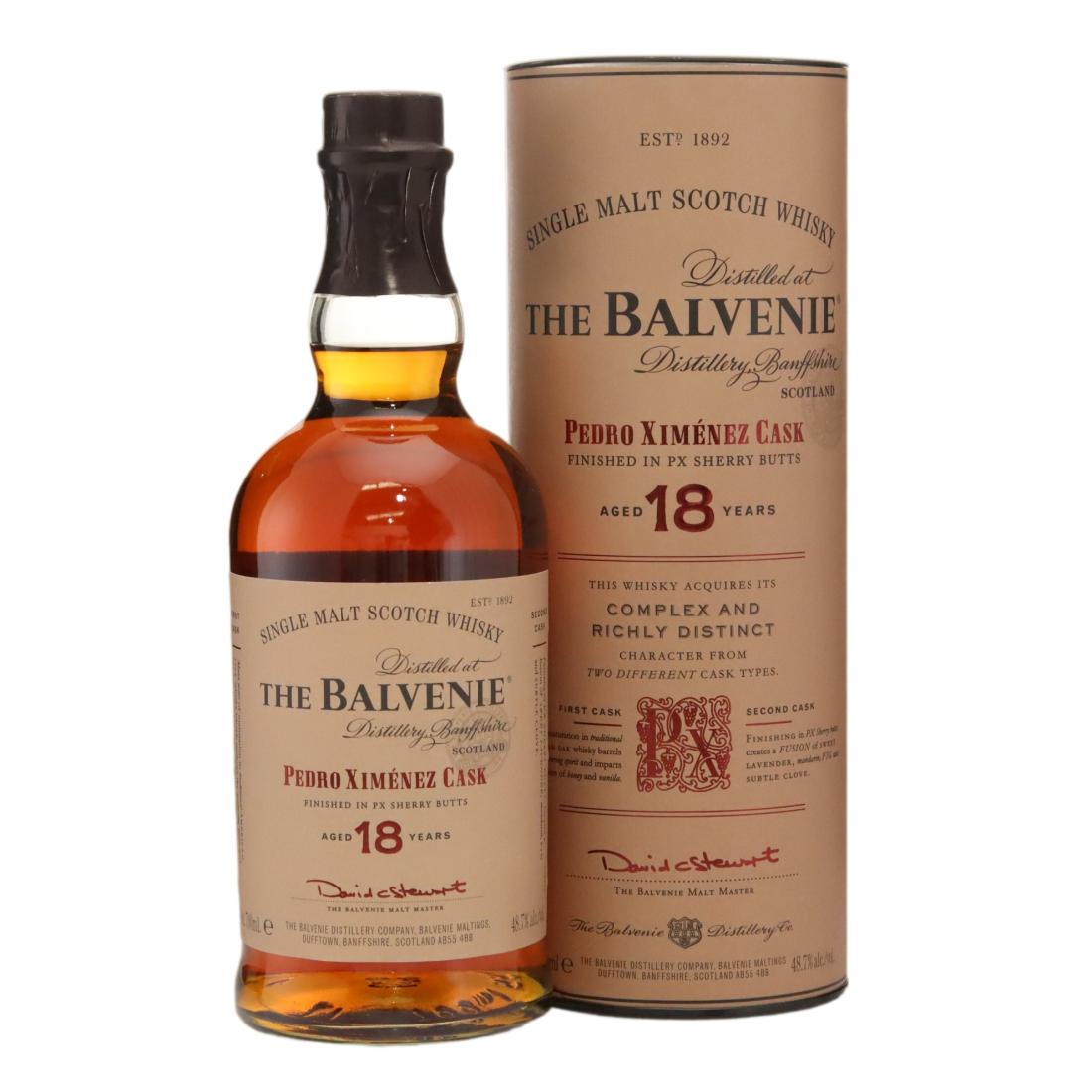 Balvenie Pedro Ximénez Cask 18 Year Old N/Acl 48.70% Scotland Whisky 