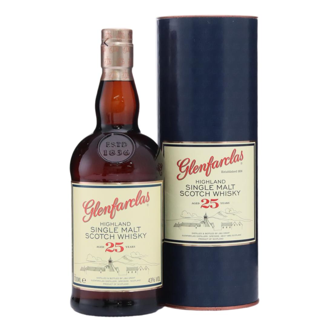 Glenfarclas 25 Year Old N/Acl 43.00% Scotland Whisky