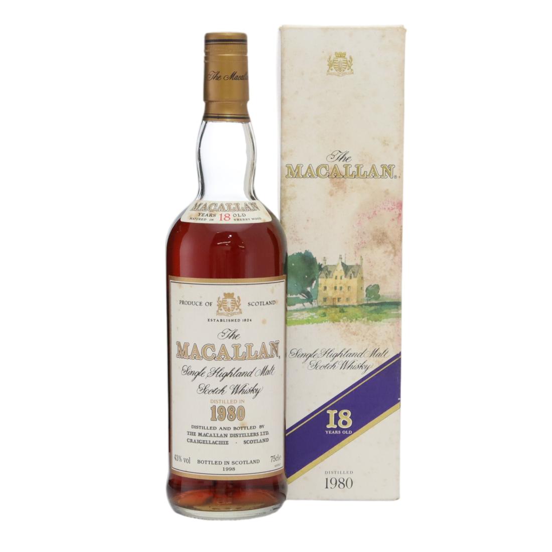 Macallan 1980 18 Year Old N/Acl 43.00% Scotland Whisky 
