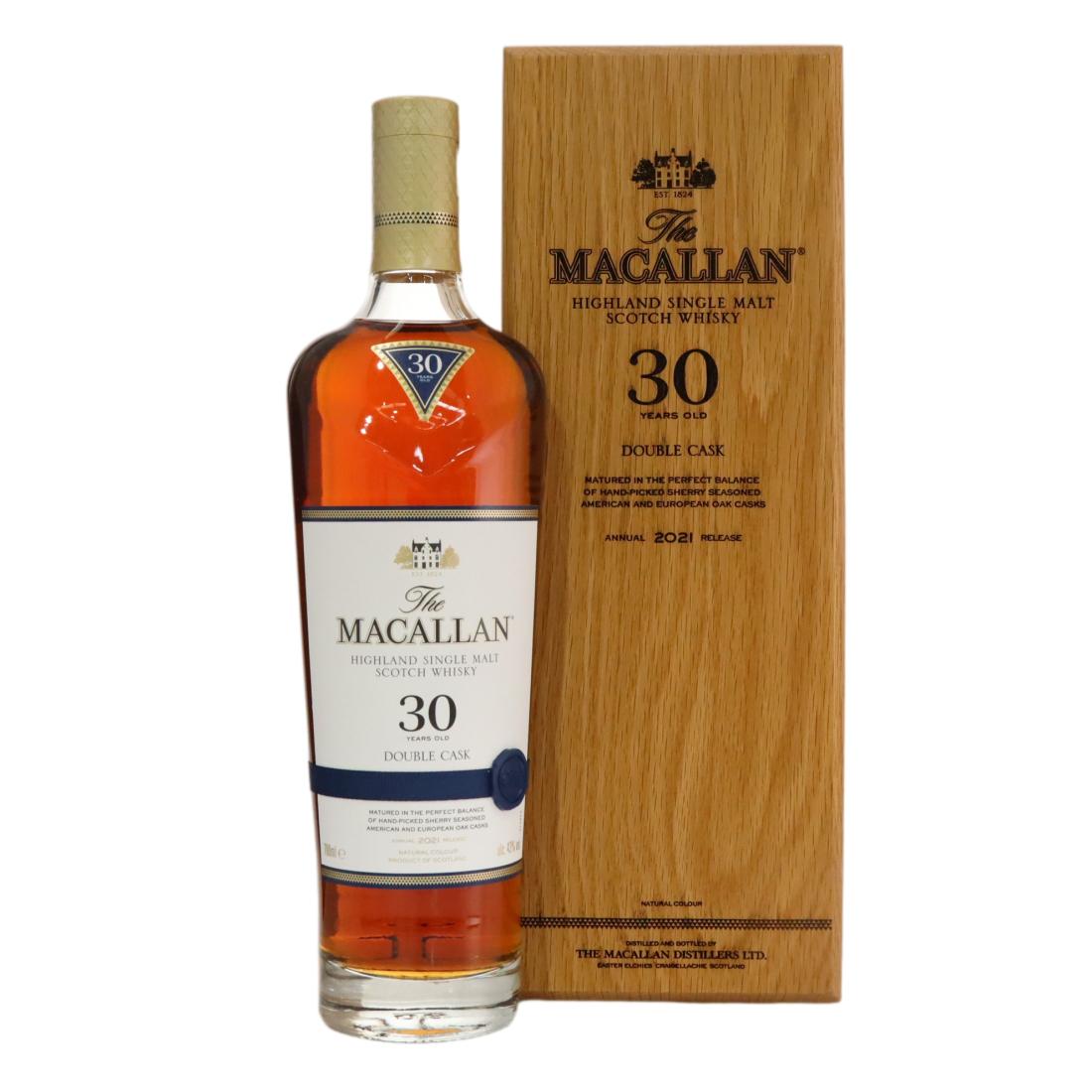 Macallan 30 Year Old Double Cask Annual 2021 Release N/Acl 43.00% Scotland Whisky 