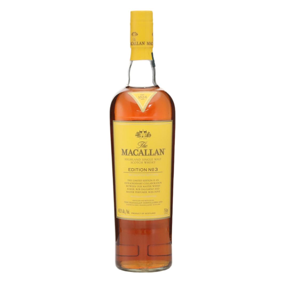 Macallan Edition No.3 N/Acl 48.30% Scotland Whisky 