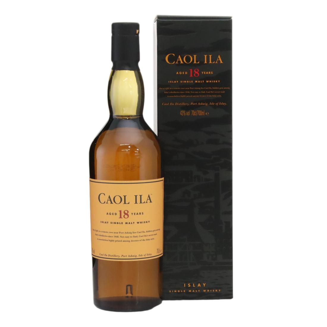 Caol Ila 18 Year Old N/Acl 43.00% Scotland Whisky