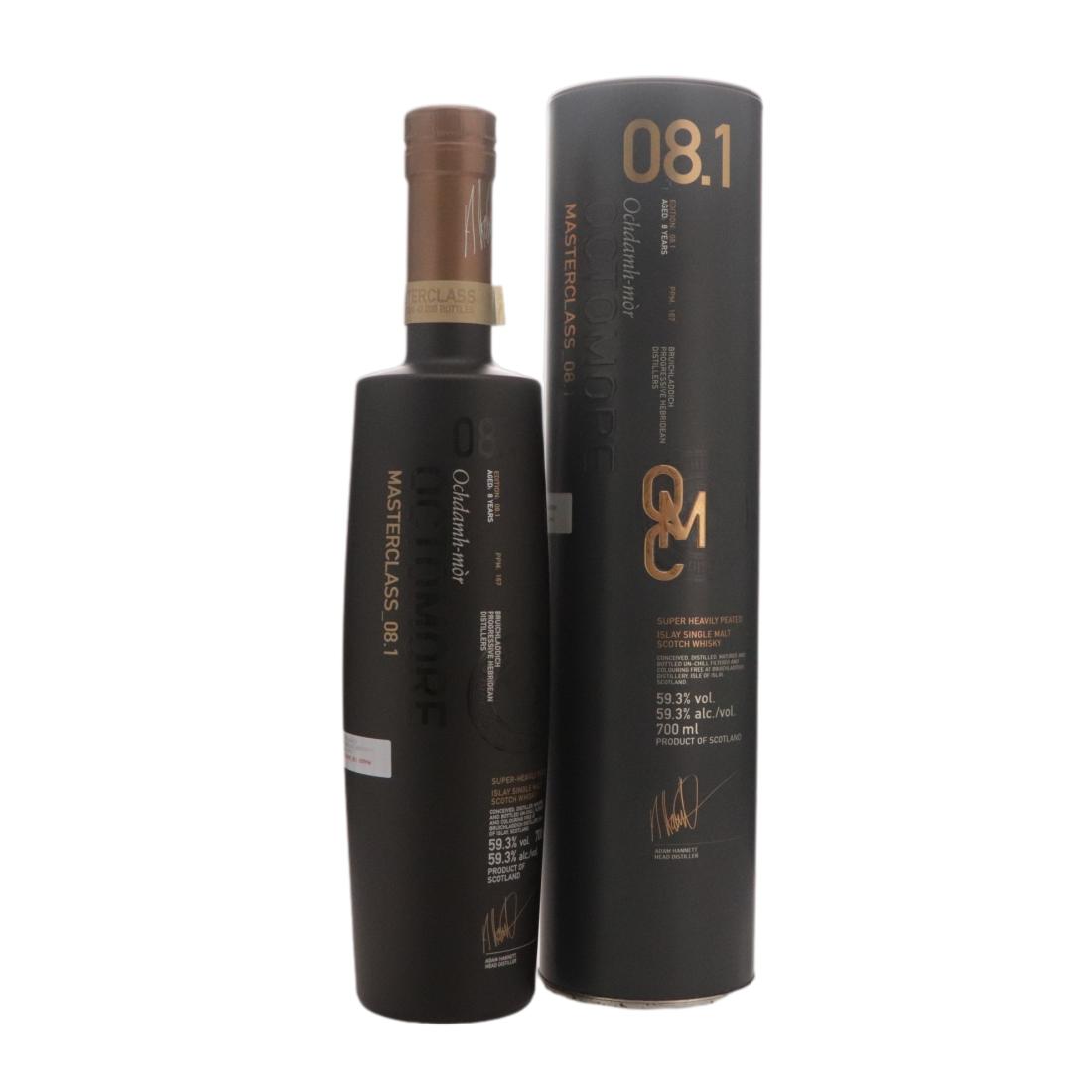 Octomore Edition: 08.1 Masterclass N/Acl 59.30% Scotland Whisky 