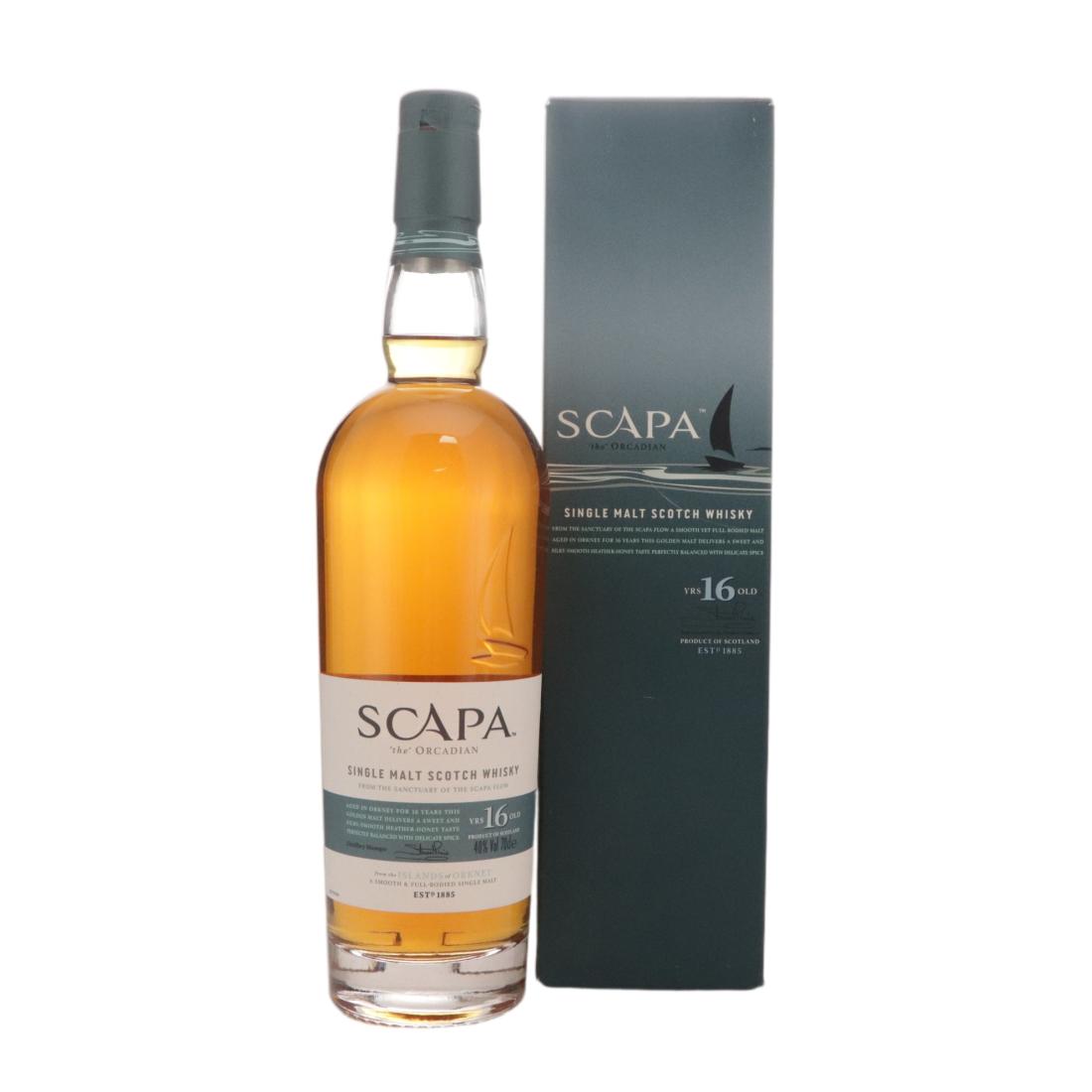 Scapa 16 Year Old N/Acl 40.00% Scotland Whisky