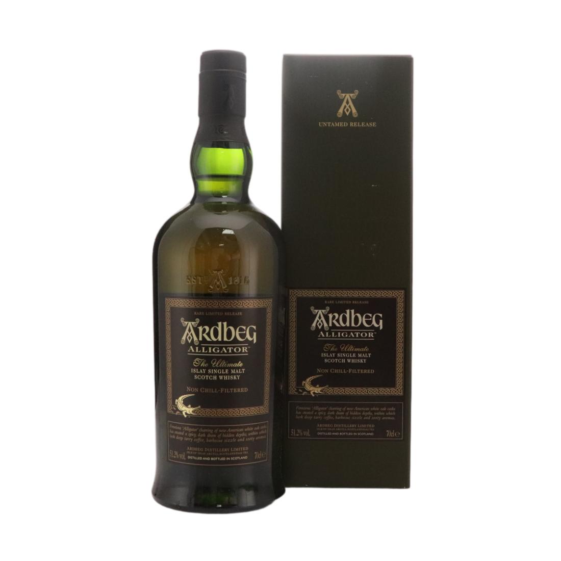 Ardbeg Alligator Untamed Release N/Acl 51.20% Scotland Whisky 