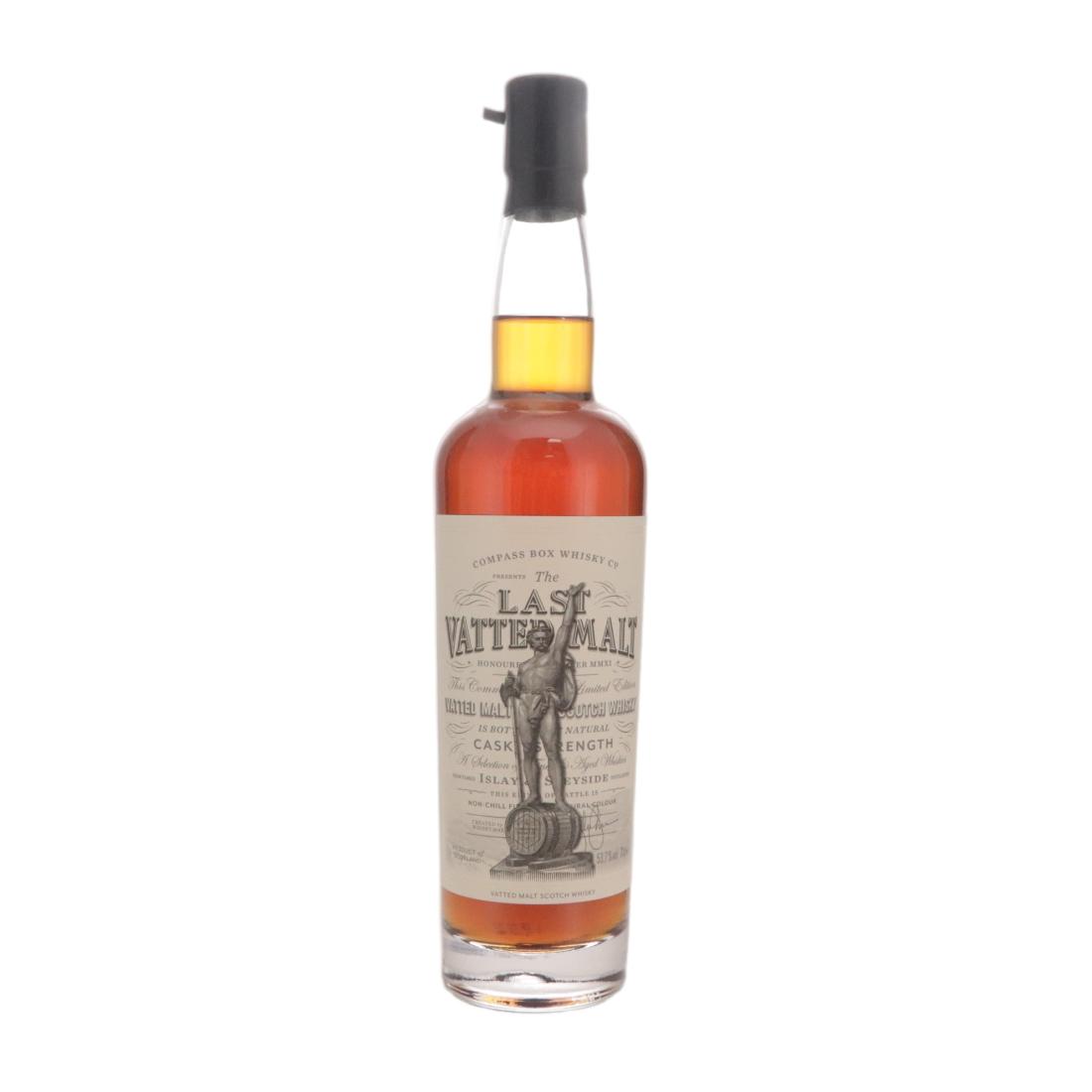 Compass Box The Last Vatted Malt N/Acl 53.70% Scotland Whisky 