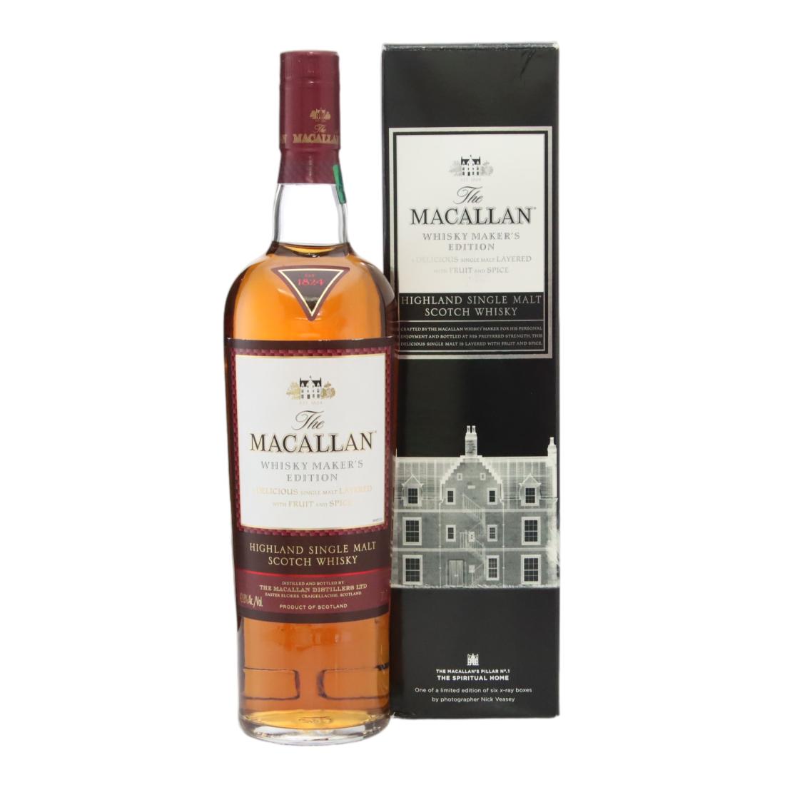 Macallan Whisky Maker’s Edition – Nick Veasey Pillar No.1: Spiritual Home N/Acl 42.80% Scotland Whisky 