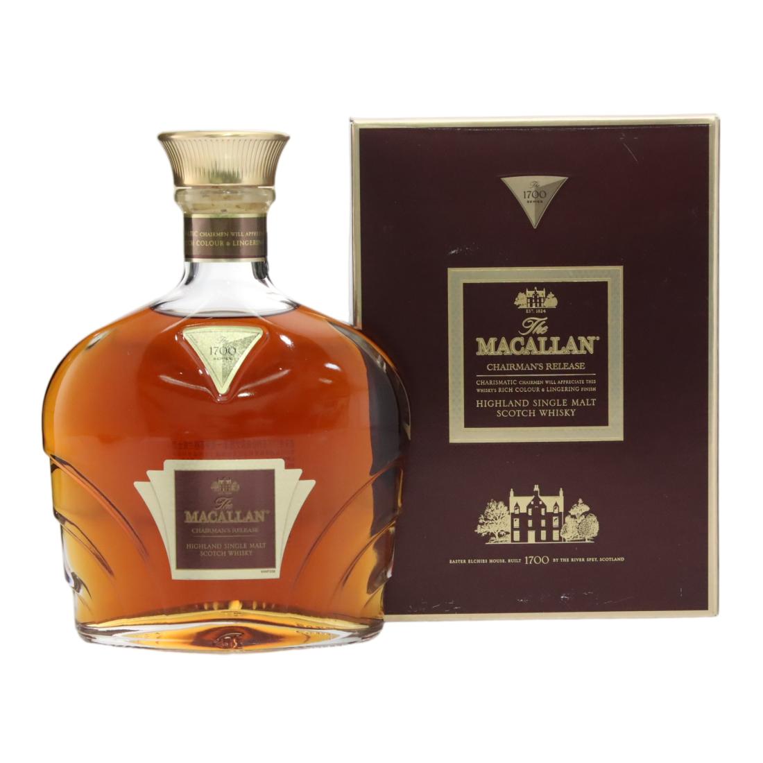 Macallan Chairman’s Release N/Acl 43.00% Scotland Whisky