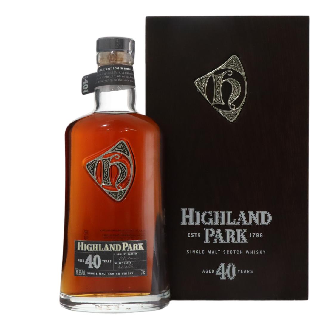 Highland Park 40 Year Old N/Acl 48.30% Scotland Whisky