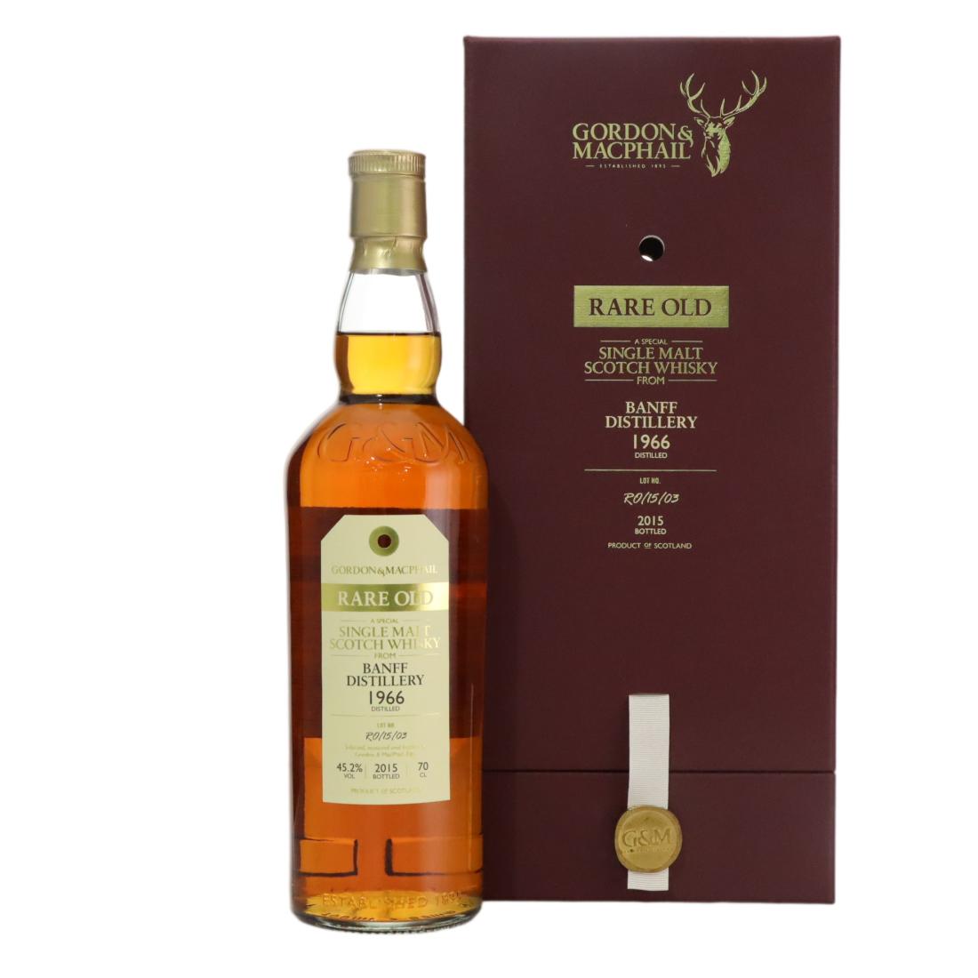 Banff 1966 Rare Old Lot No.RO/15/03 N/Acl 45.20% Scotland Whisky 
