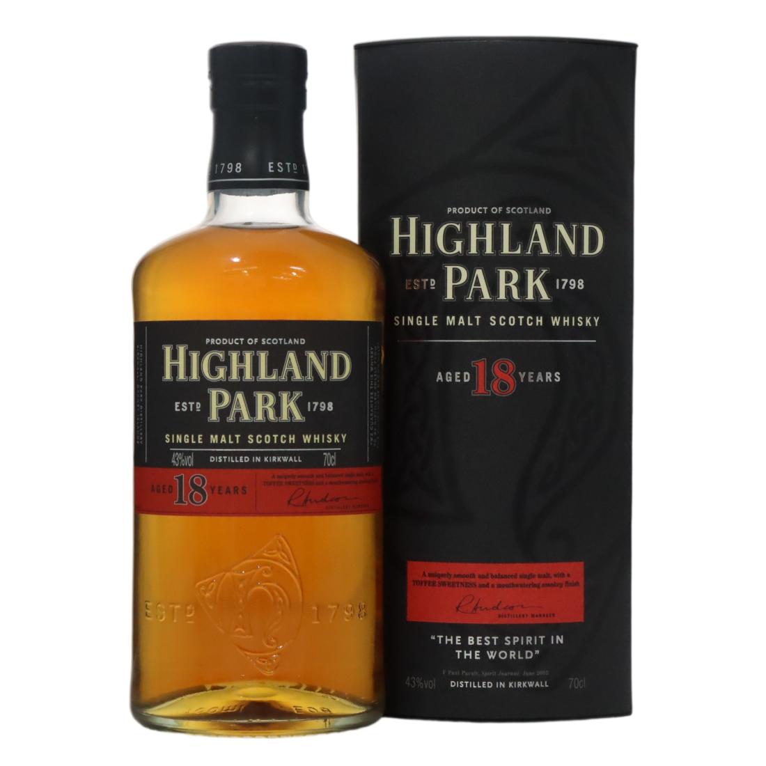 Highland Park 18 Year Old N/Acl 43.00% Scotland Whisky 