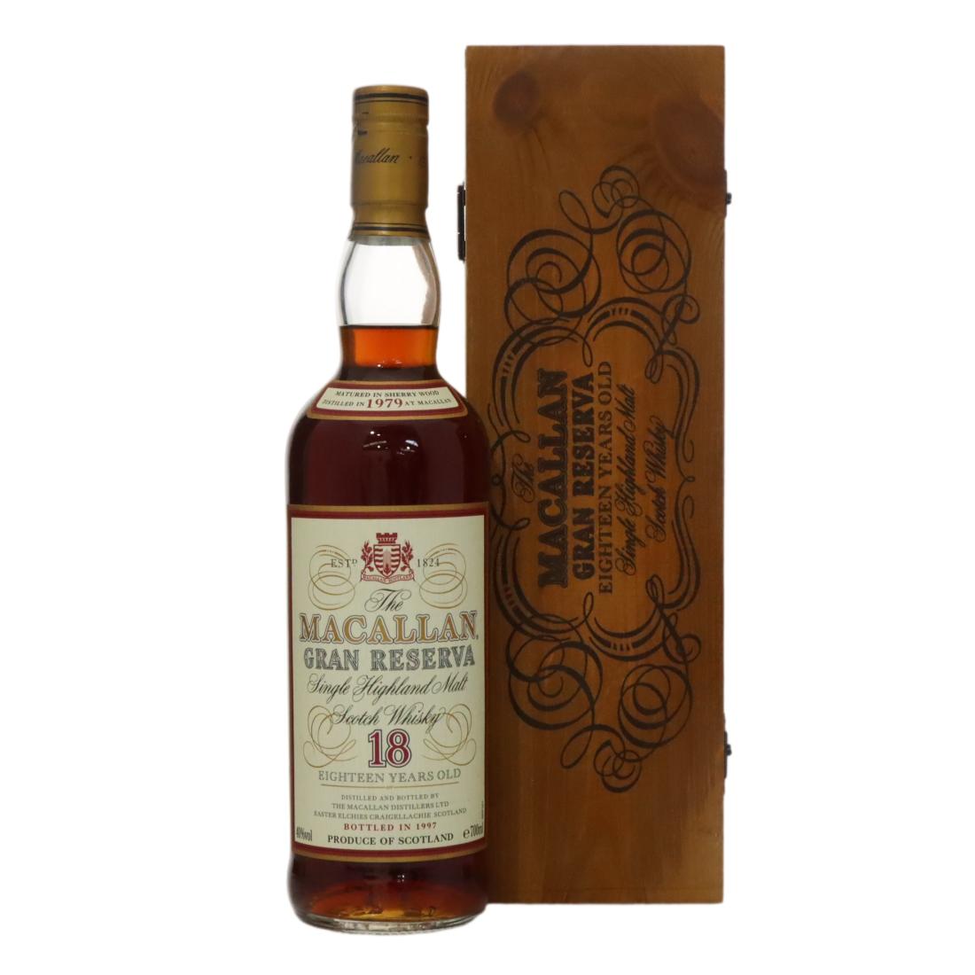 Macallan 1979 Gran Reserva 18 Year Old N/Acl 40.00% Scotland Whisky 