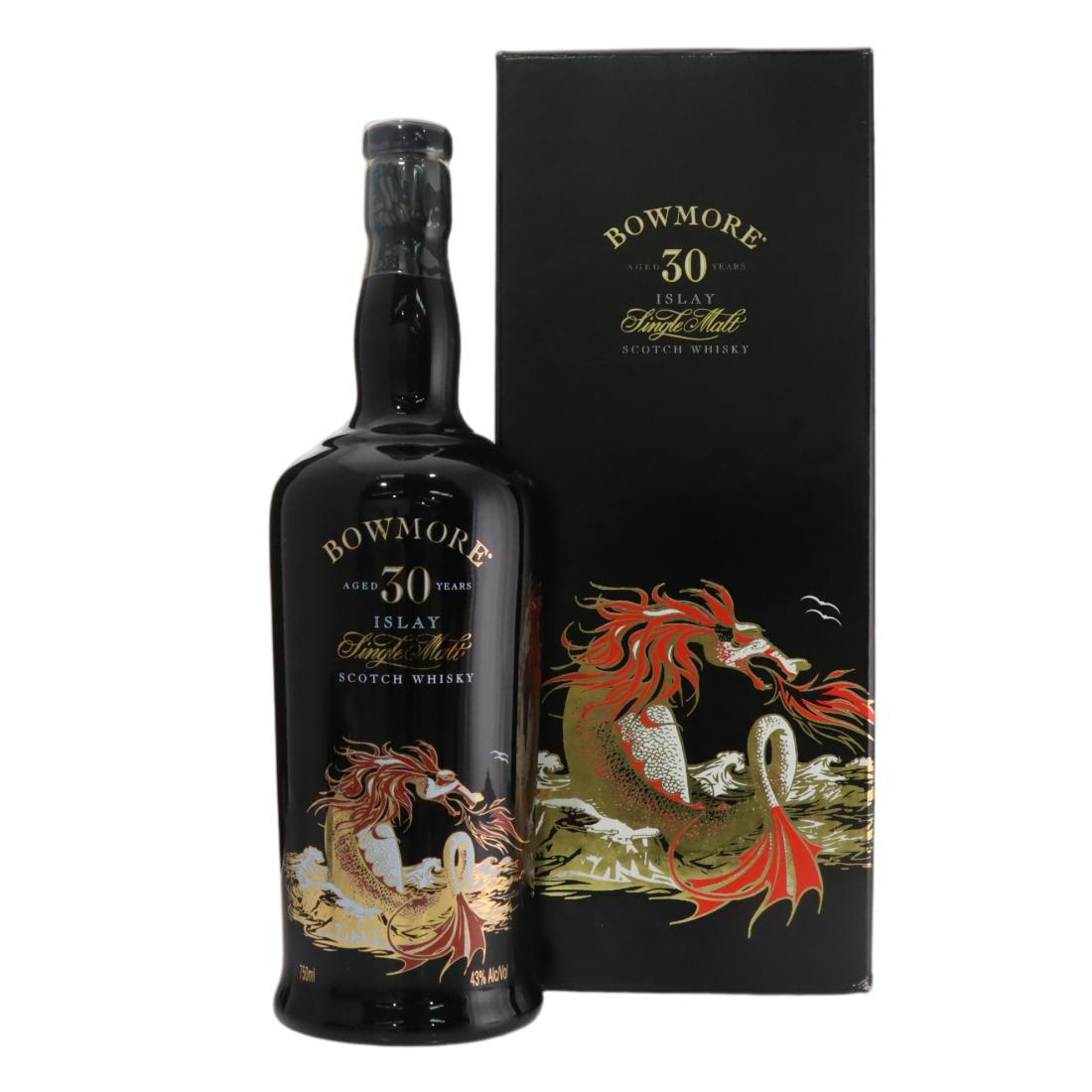 Bowmore 30 Year Old – ‘Sea Dragon’ Ceramic Decanter N/Acl 43.00% Scotland Whisky 
