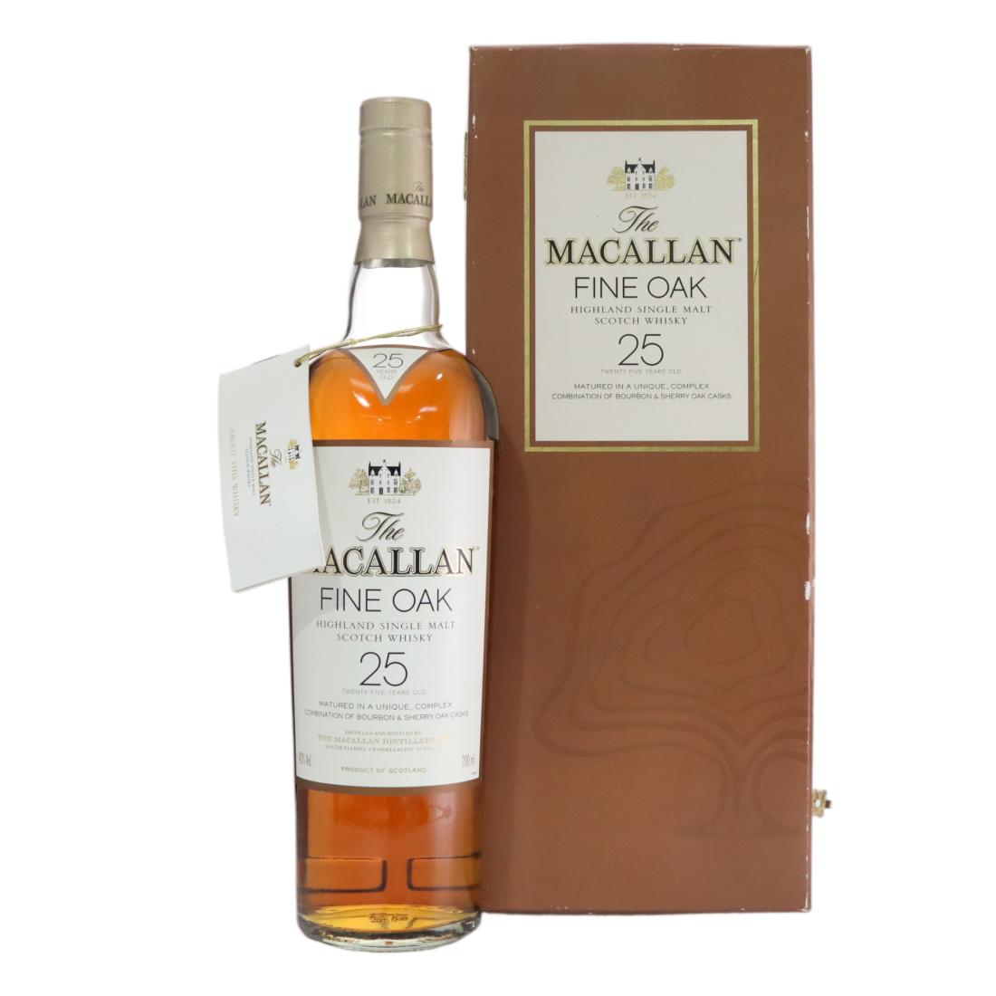 Macallan Fine Oak 25 Year Old N/Acl 43.00% Scotland Whisky
