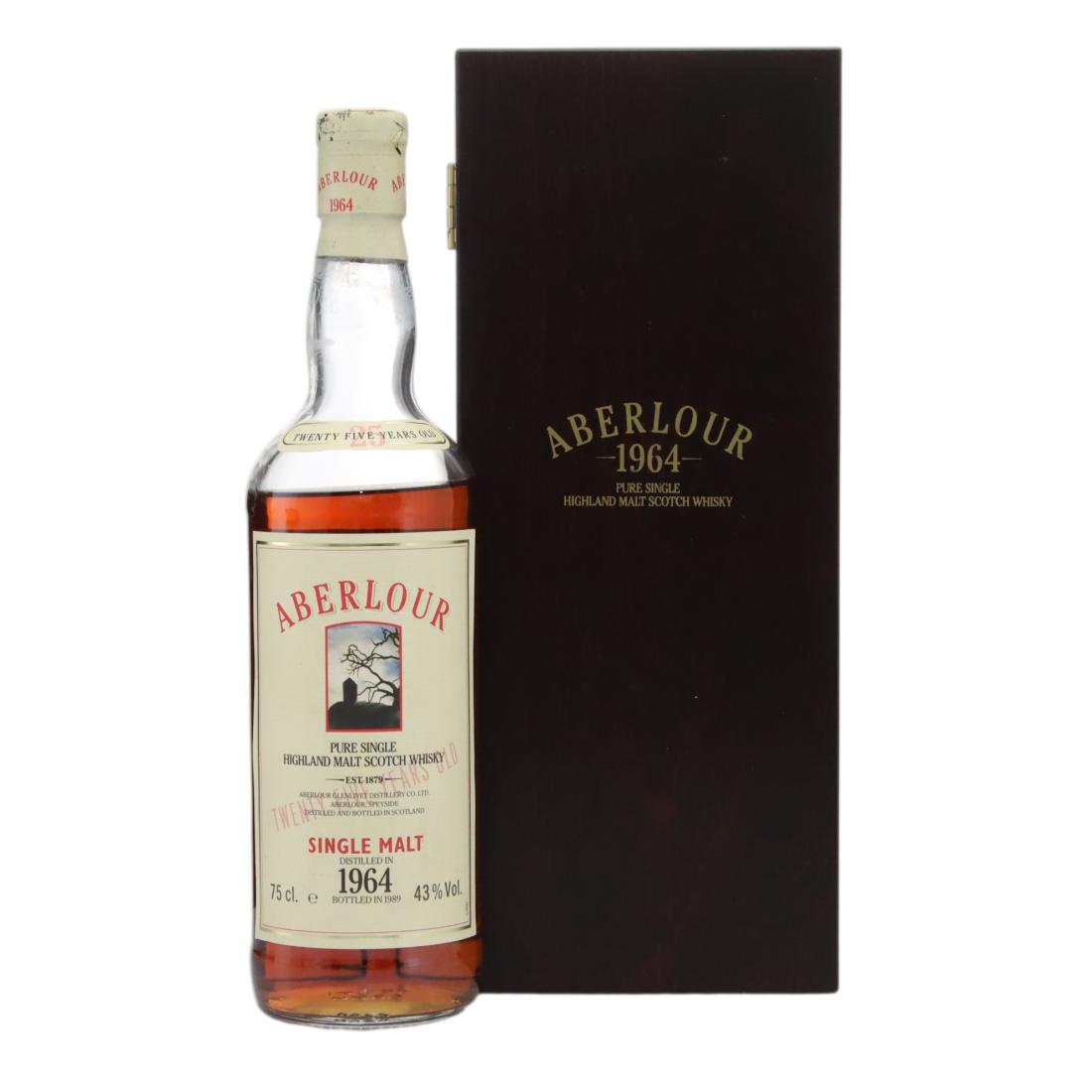 Aberlour 1964 25 Year Old N/Acl 43.00% Scotland Whisky 