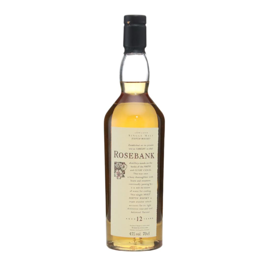 Rosebank Flora & Fauna 12 Year Old N/Acl 43.00% Scotland Whisky 
