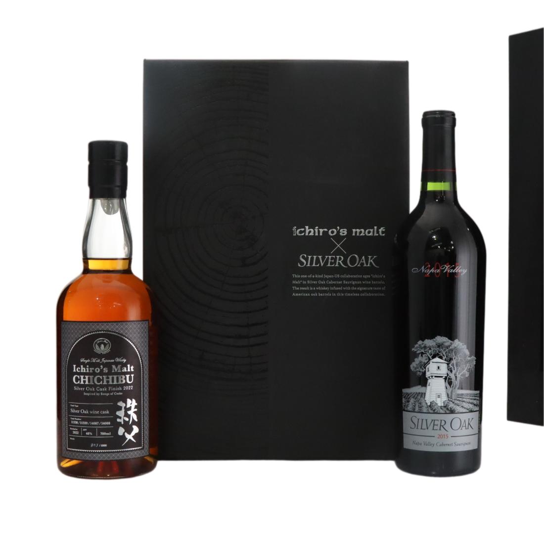 Chichibu Ichiro’s Malt x Silver Oak Cask Finish 2022 – Cabernet Sauvignon Gift Pack N/Acl 48.00% Japan Whisky 