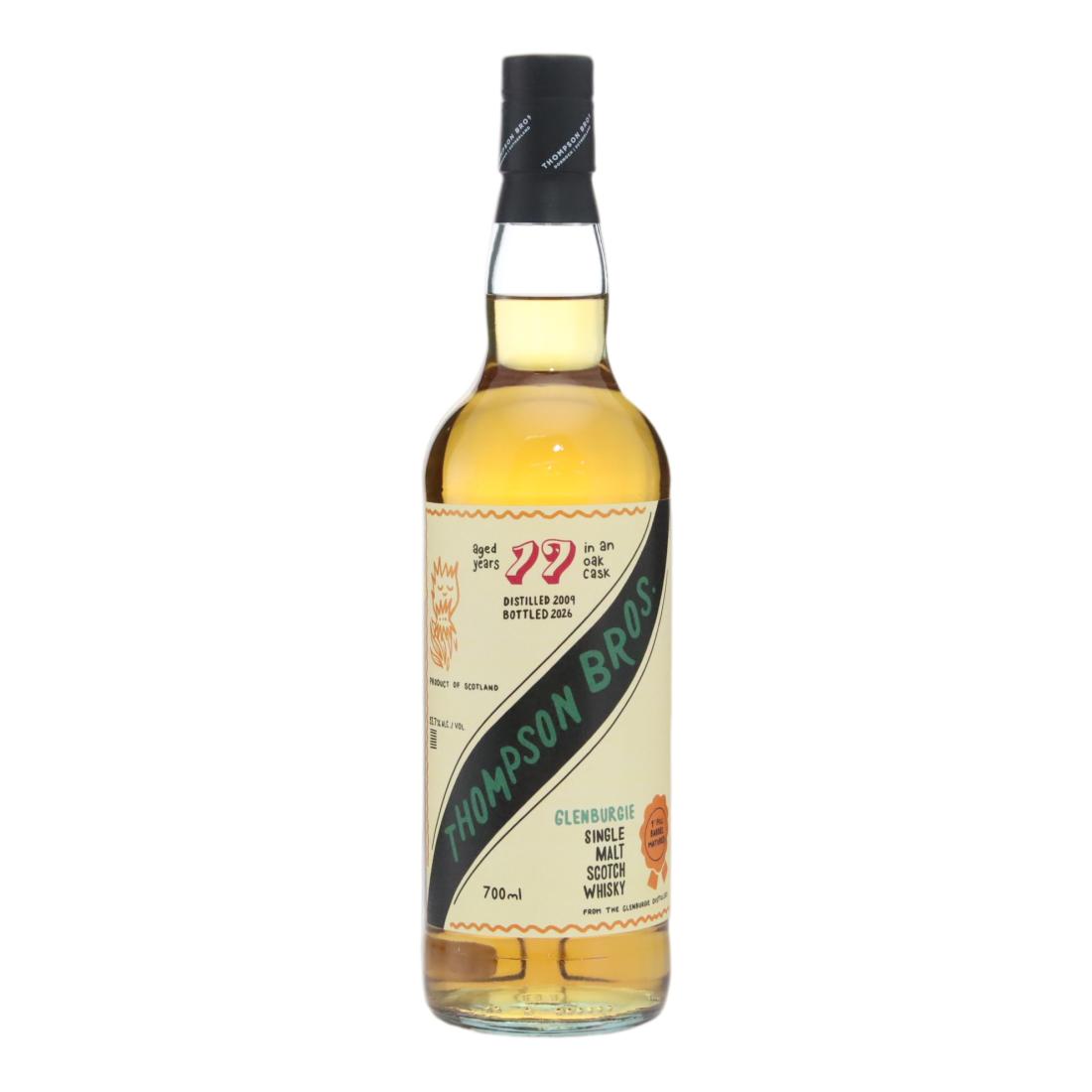 Glenburgie 2009 Thompson Bros 17 Year Old N/Acl 53.70% Scotland Whisky 