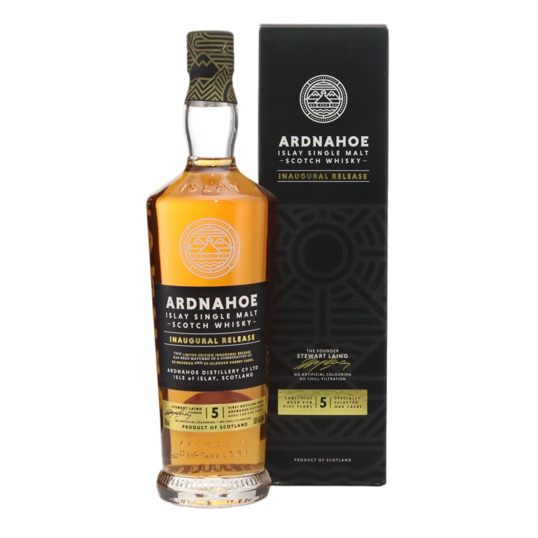 Ardnahoe Inaugural Release 5 Year Old N/Acl 50.00% Scotland Whisky