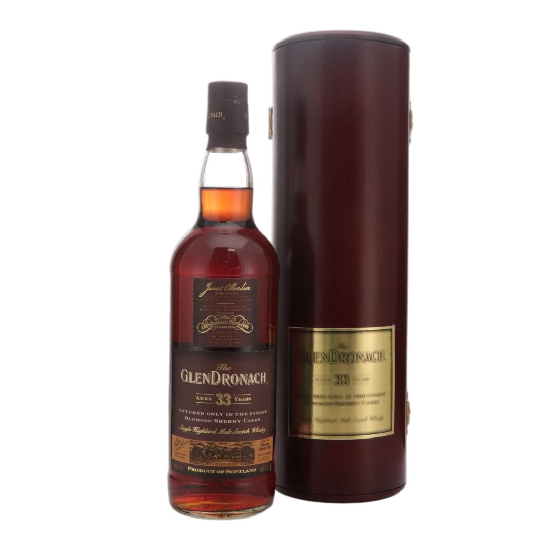 Glendronach 33 Year Old N/Acl 40.00% Scotland Whisky