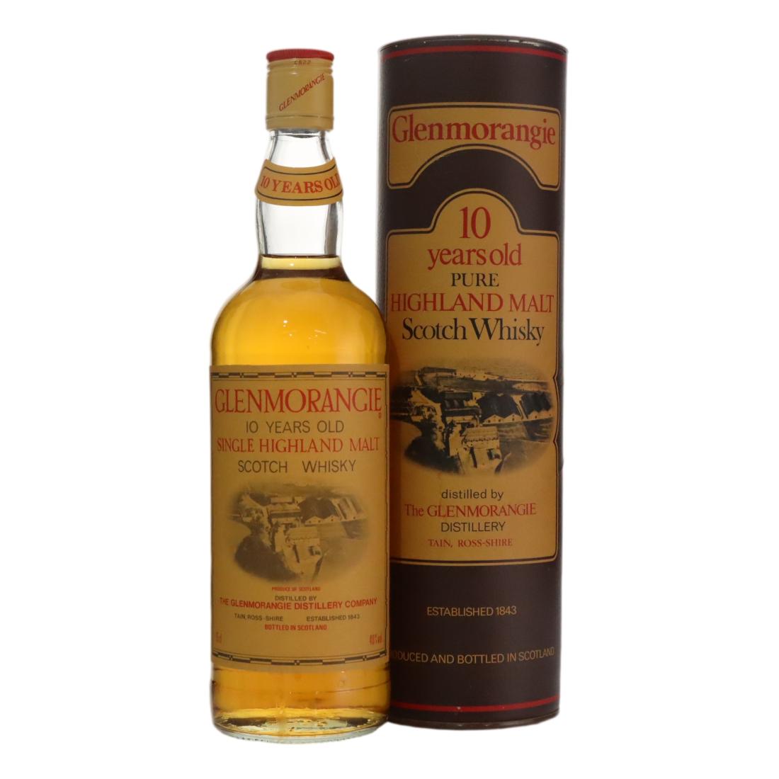 Glenmorangie 10 Year Old N/Acl 40.00% Scotland Whisky 