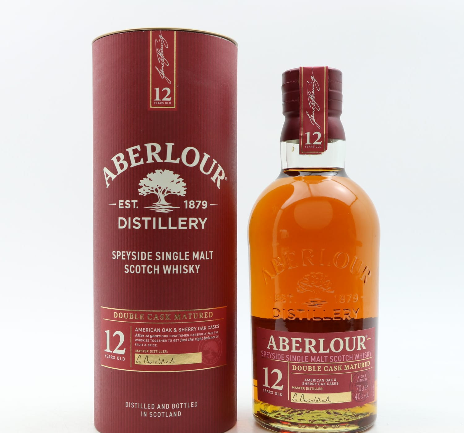 Aberlour 12 Year Old Double Cask Matured Whisky 