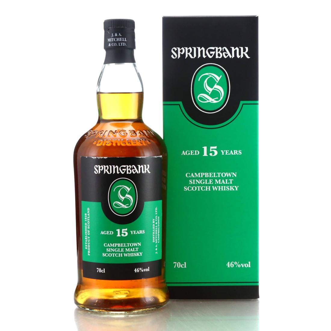Springbank 15 Year Old N/Acl 46.00% Scotland Whisky 