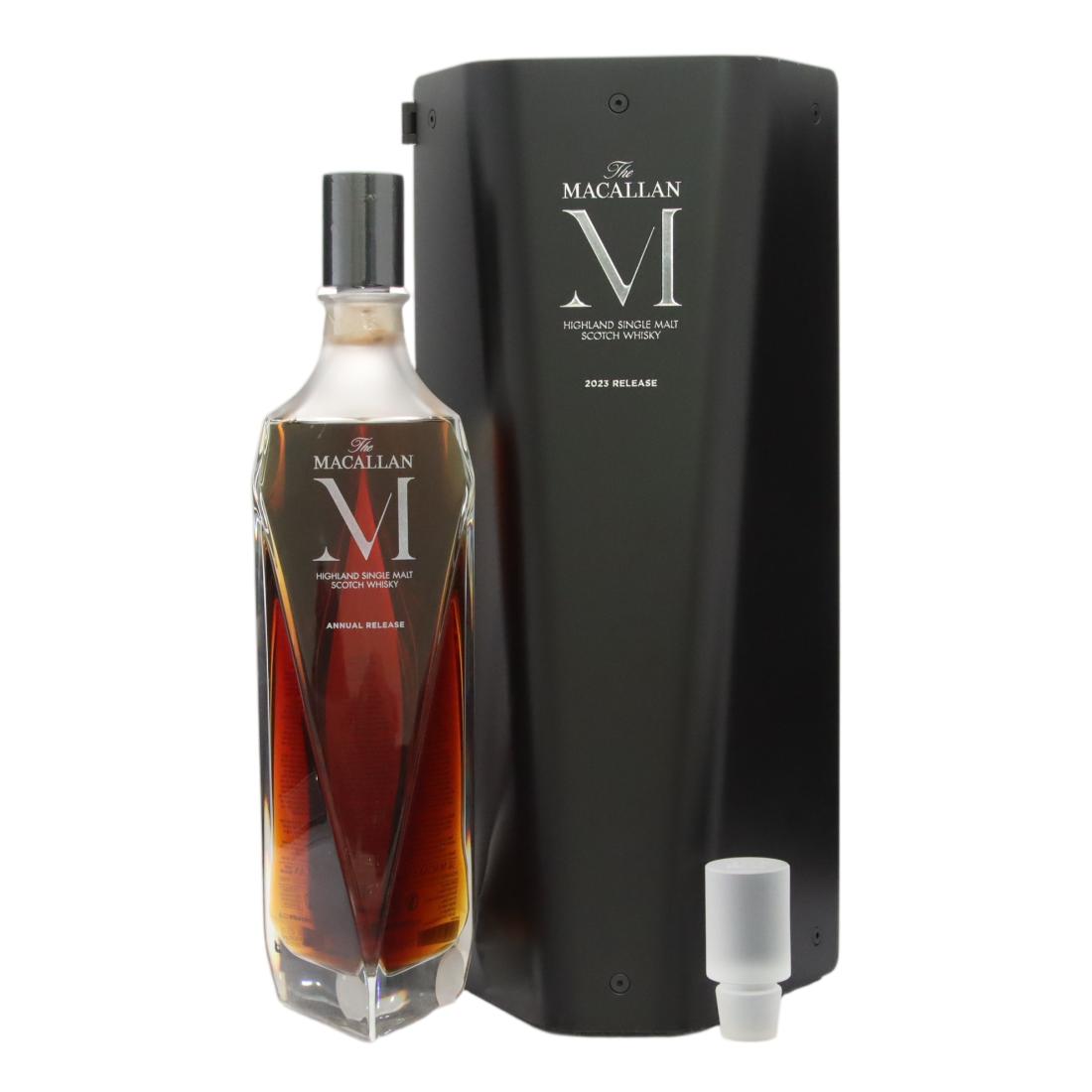 Macallan M 2023 Release – Lalique Decanter N/Acl 45.00% Scotland Whisky 