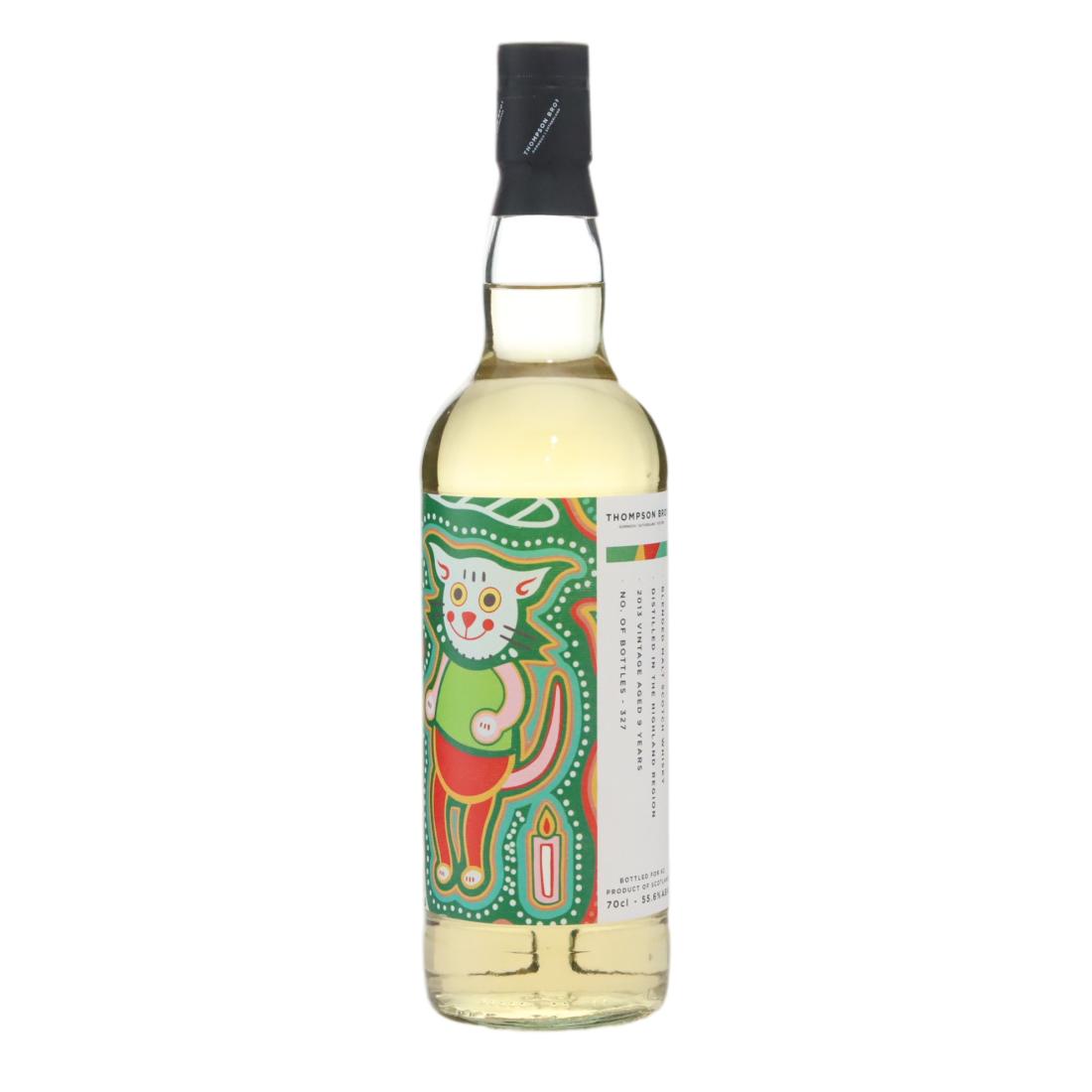 Highland Region 2013 Thompson Bros 9 Year Old Blended Malt N/Acl 55.60% Scotland Whisky 