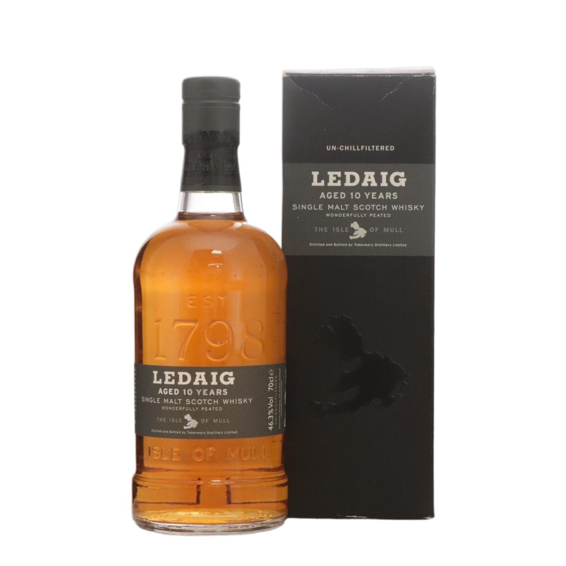 Ledaig 10 Year Old N/Acl 46.30% Scotland Whisky