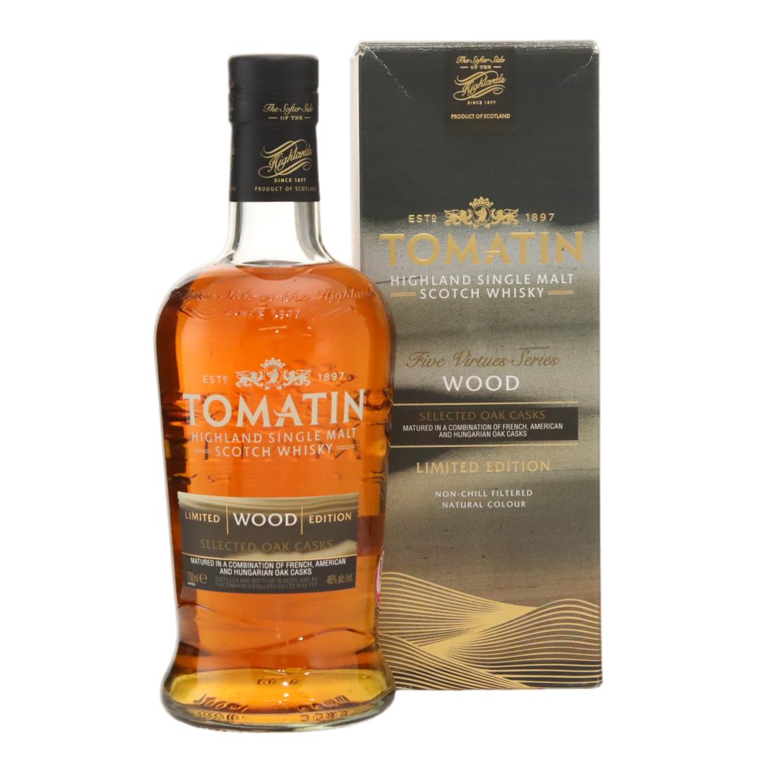 Tomatin Wood N/Acl 46.00% Scotland Whisky 