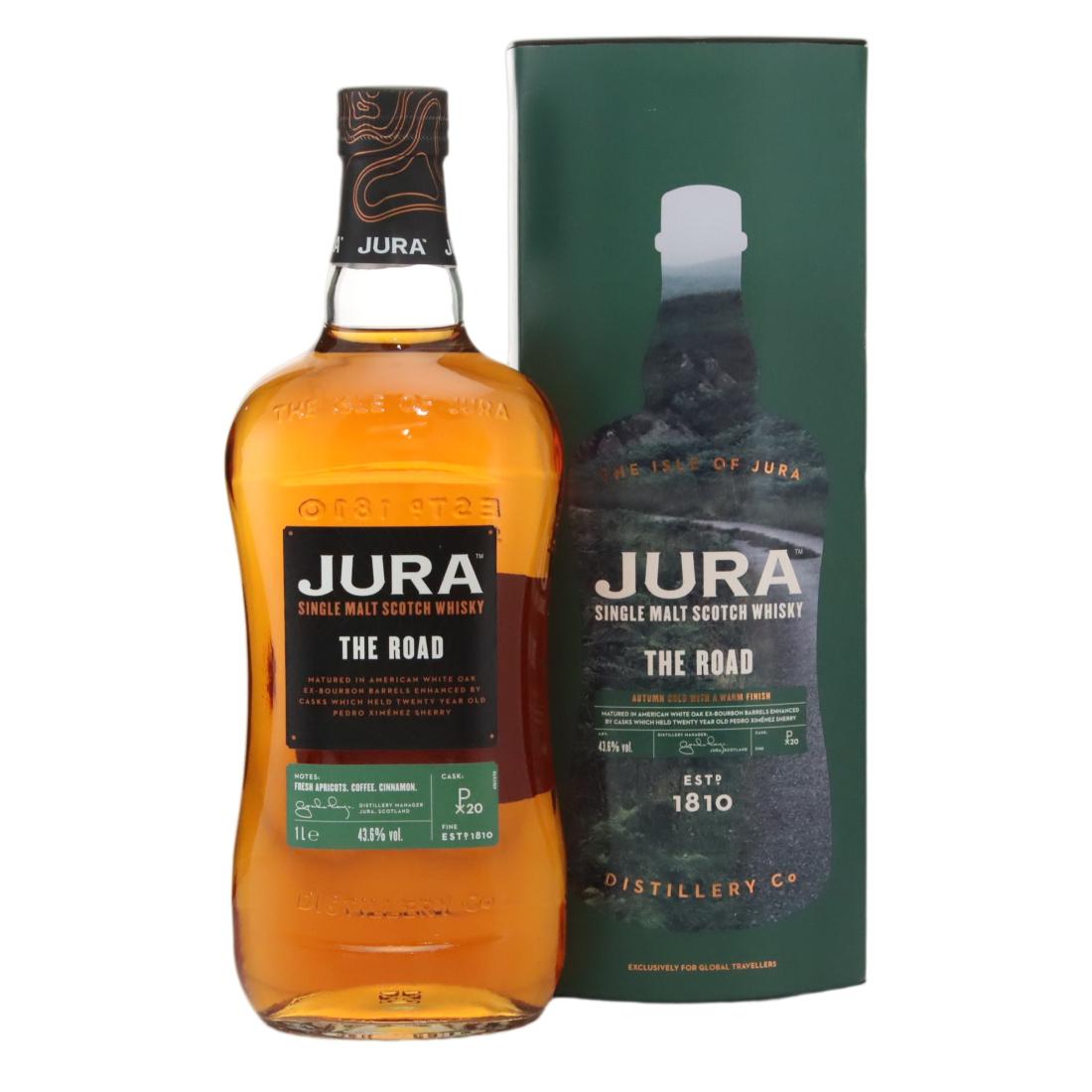 Jura The Road Litre N/Acl 43.60% Scotland Whisky 