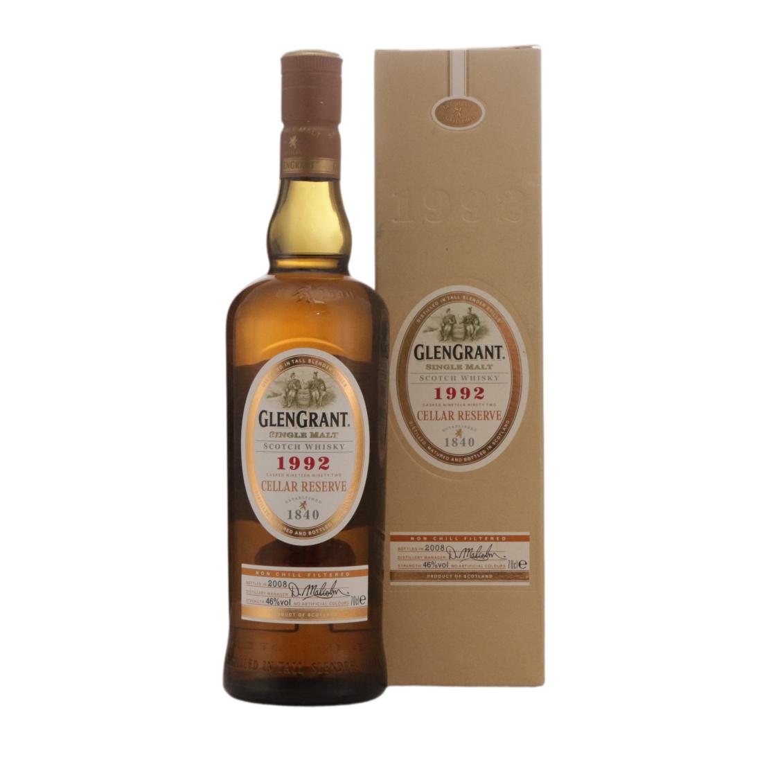 Glen Grant 1992 Cellar Reserve N/Acl 46.00% Scotland Whisky 