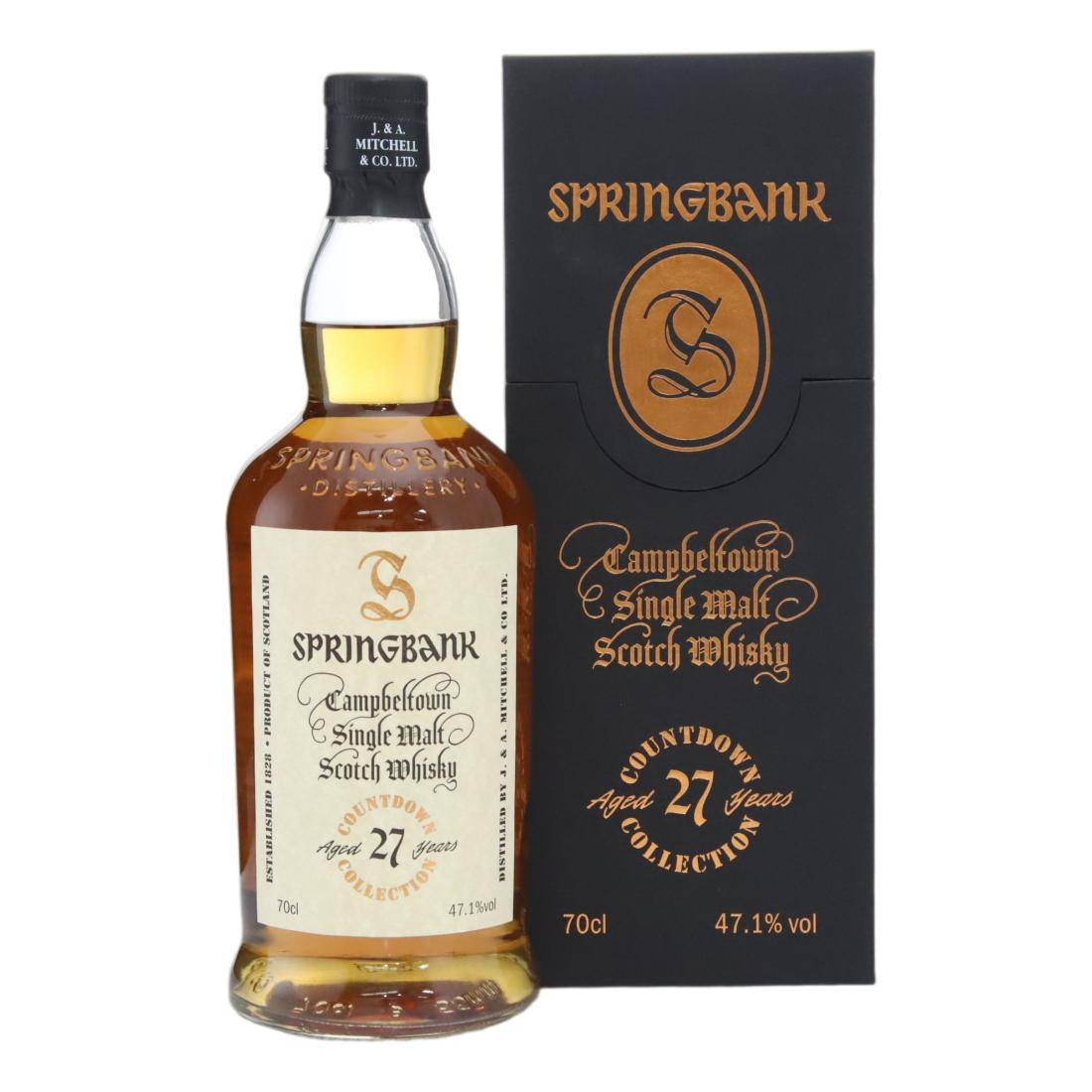 Springbank Countdown Collection 27 Year Old N/Acl 47.10% Scotland Whisky