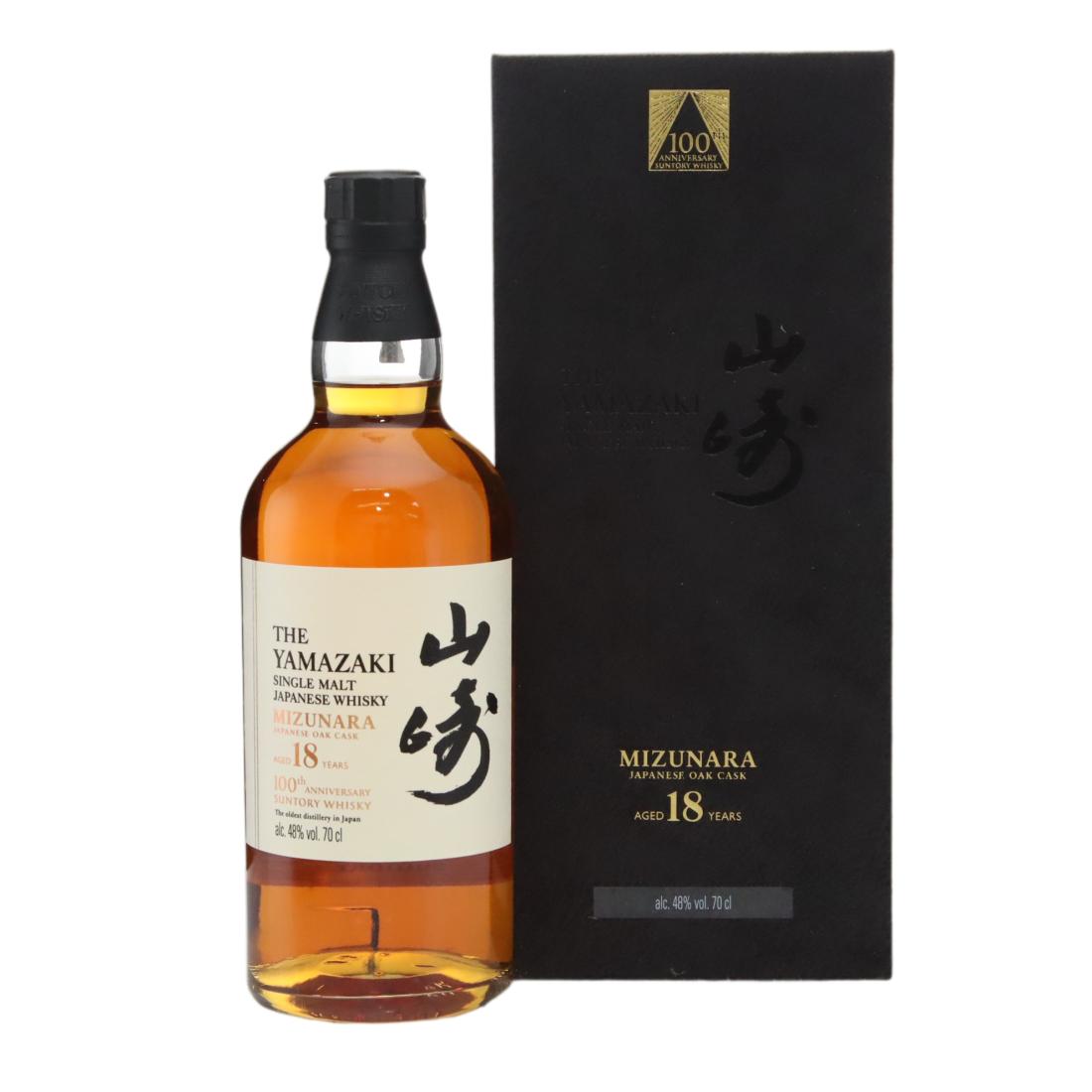 Yamazaki Mizunara 18 Year Old – 100th Anniversary of Suntory Whisky N/Acl 48.00% Japan Whisky 