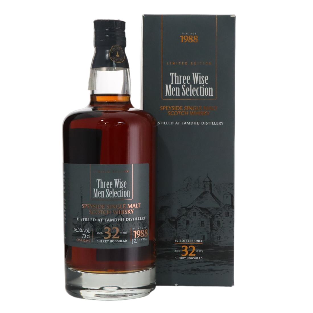 Tamdhu 1988 Three Wise Men Selection 32 Year Old N/Acl 46.30% Scotland Whisky 
