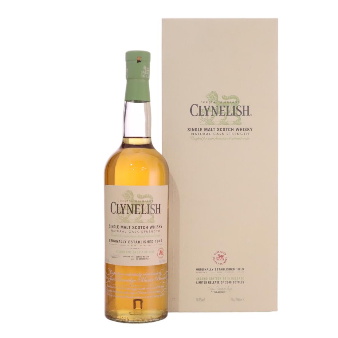 Clynelish Natural Cask Strength Second Release N/Acl 56.10% Scotland Whisky 