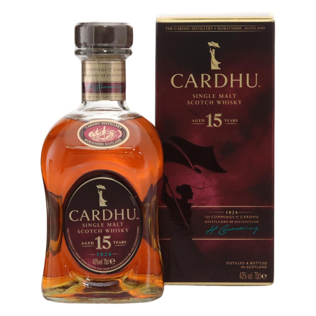 Cardhu 15 Year Old N/Acl 40.00% Scotland Whisky 