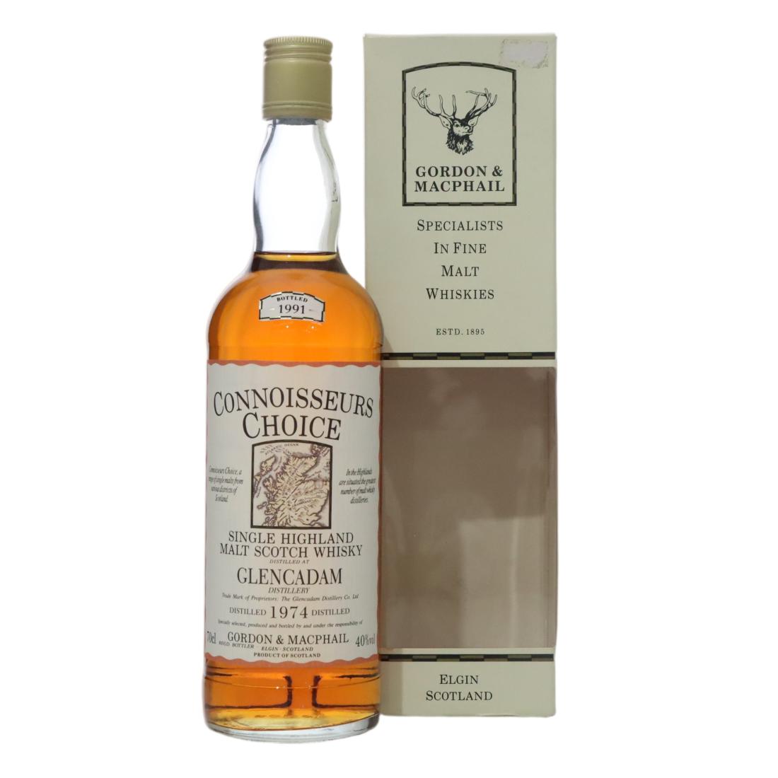 Glencadam 1974 Connoisseurs Choice N/Acl 40.00% Scotland Whisky 