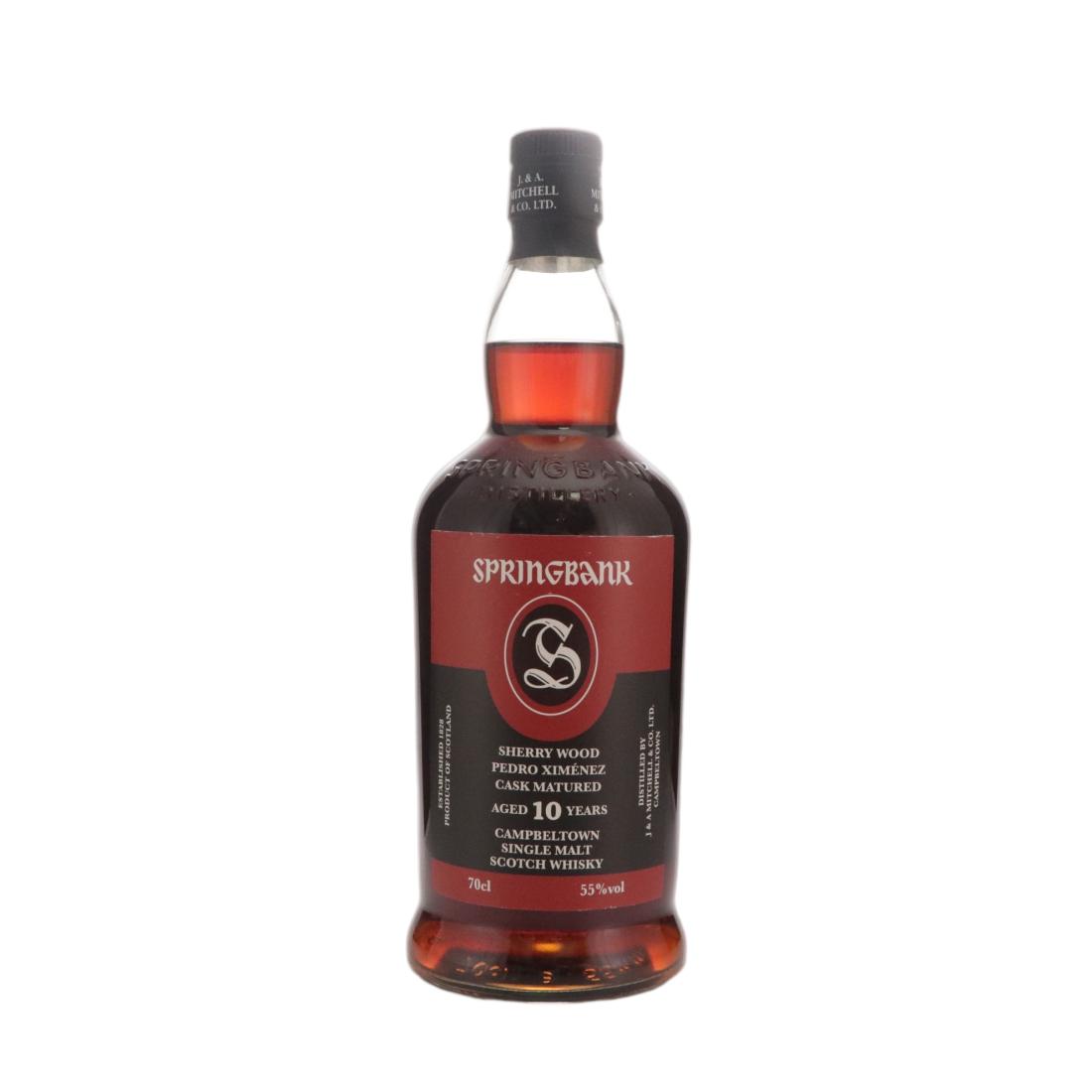 Springbank 2012 Pedro Ximénez Cask 10 Year Old N/Acl 55.00% Scotland Whisky 