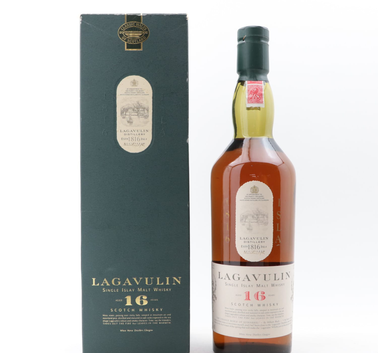 Lagavulin 16 Year Old White Horse Bottling Whisky