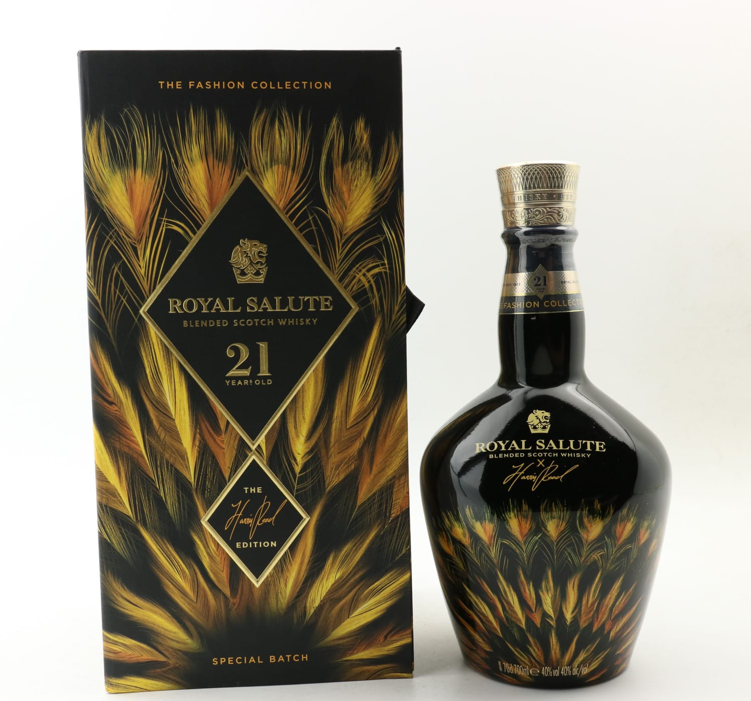 Chivas Royal Salute 21 Year Old Harris Reed Edition Gold Flagon Whisky