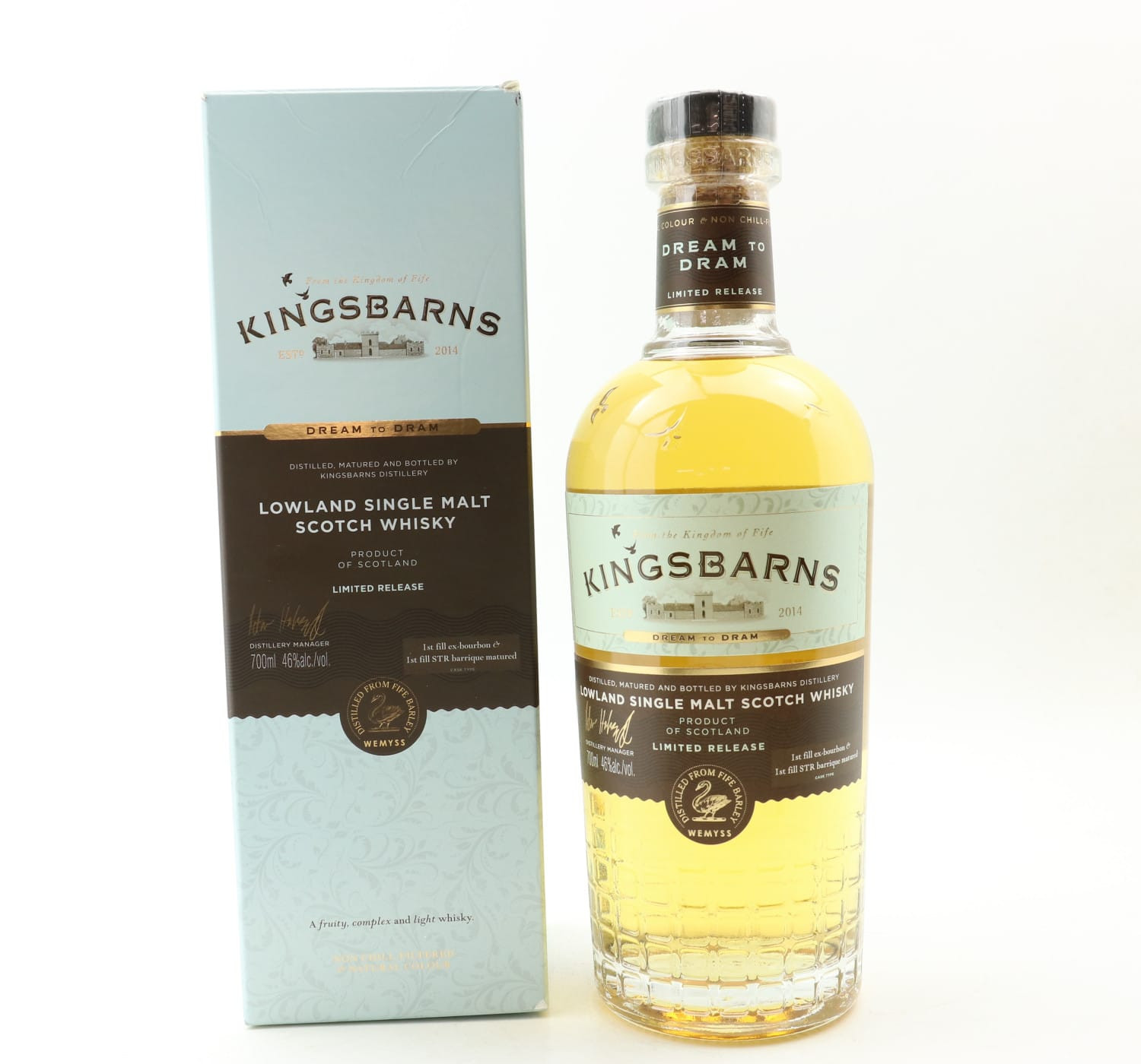 Kingsbarns Dream To Dram Limited Release Whisky 