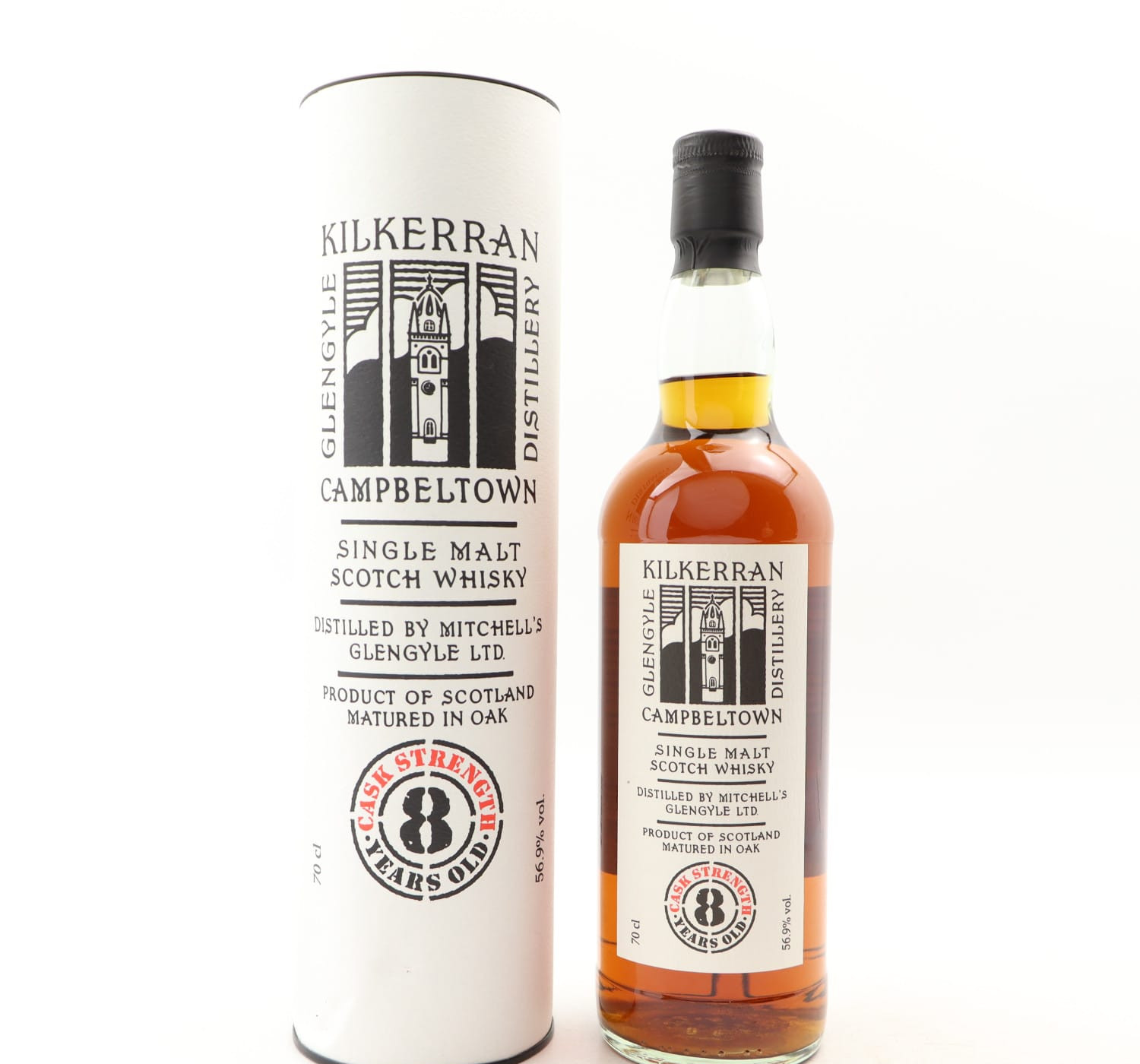 Kilkerran 8 Year Old Cask Strength Sherry Cask Matured Batch #5 Whisky 