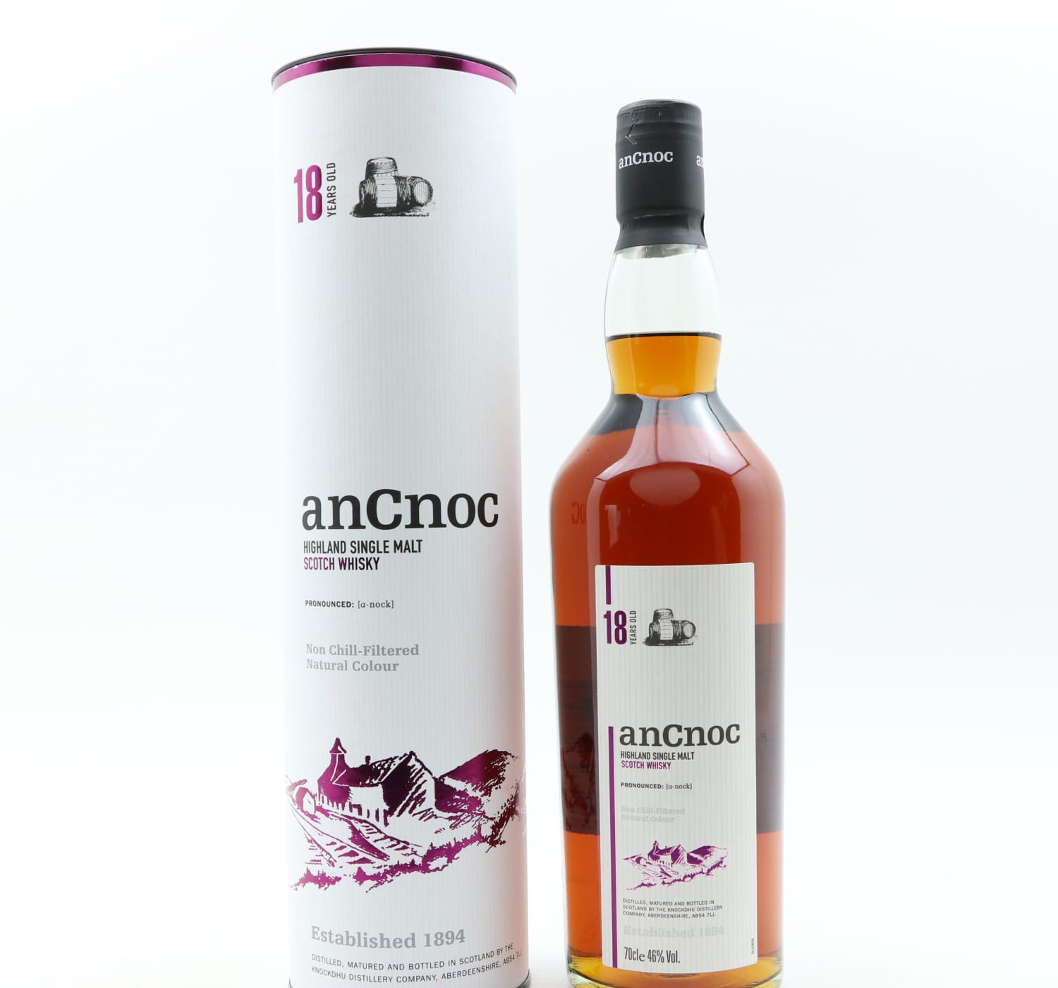 Ancnoc 18 Year Old Whisky 