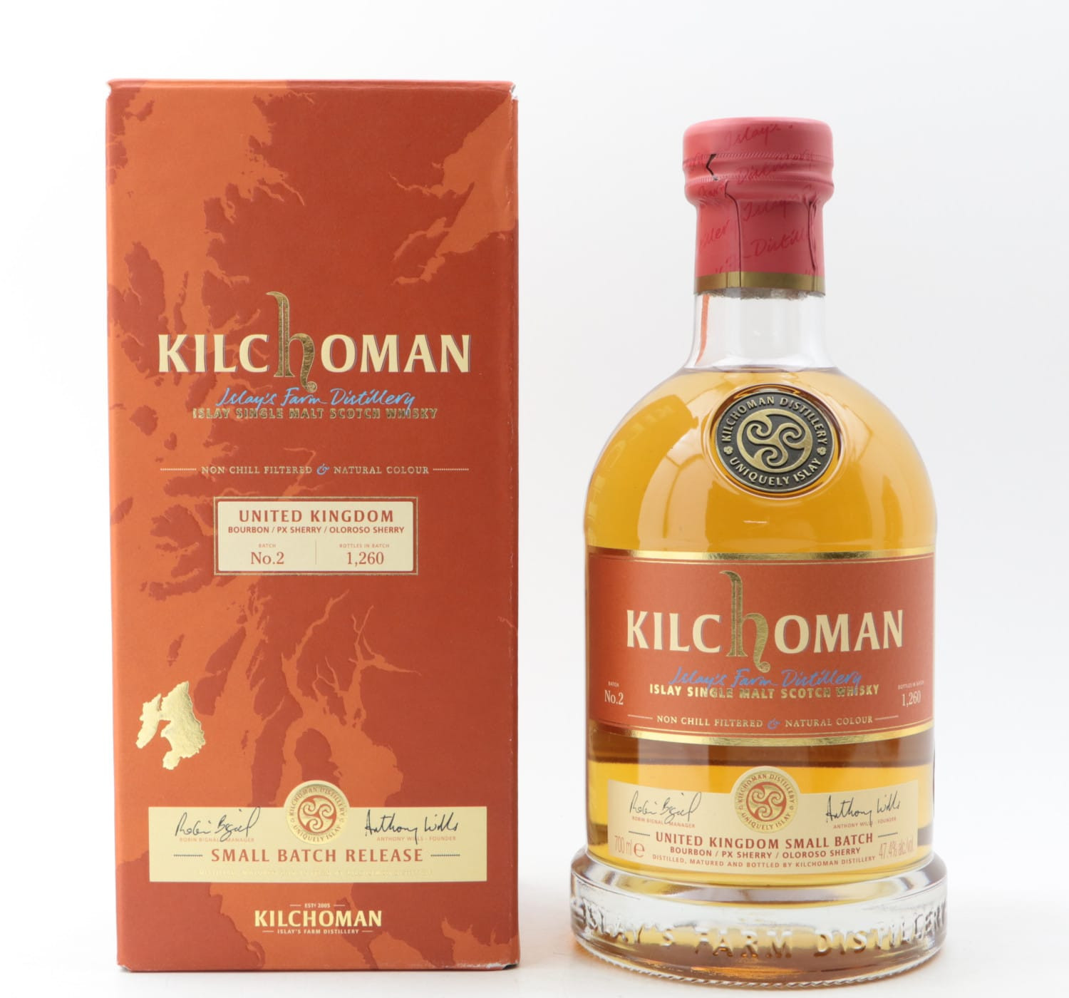 Kilchoman United Kingdom Small Batch #2 Whisky