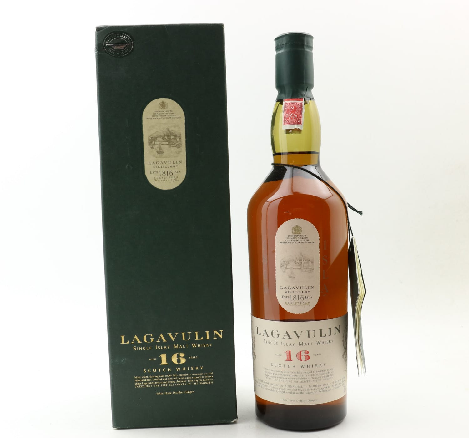 Lagavulin 16 Year Old White Horse Bottling Whisky