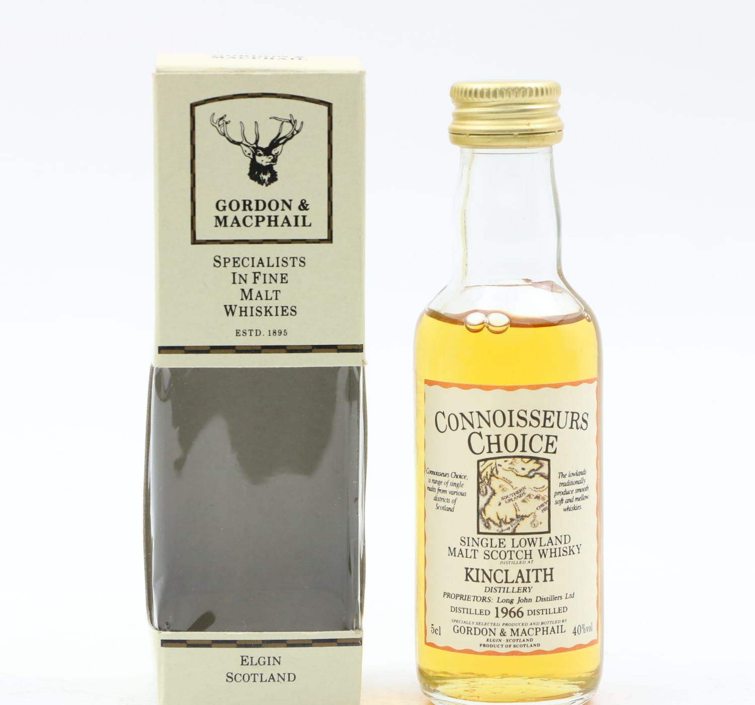 Kinclaith 1966 Connoisseurs Choice Mini 5cl Whisky 